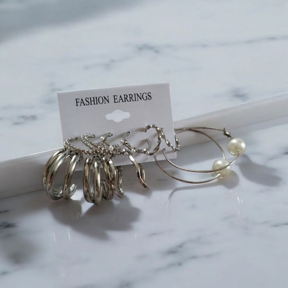Fashion Earrings, Variety Set Hypoallergenic